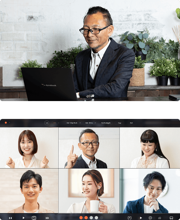 ウェビナーの様子